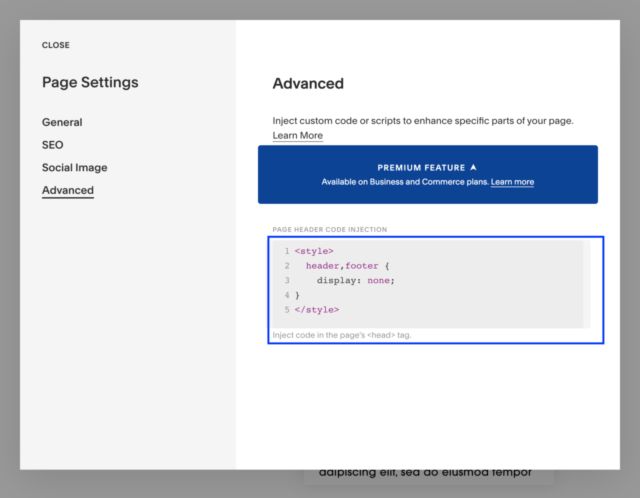 How To Hide The Header On Squarespace 7 1 Ryan Dejaegher